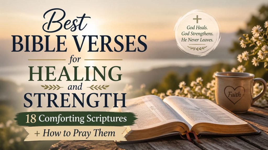 Best Bible Verses for Healing and Strength