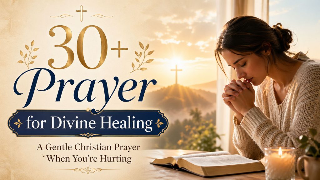 Prayer for Divine Healing