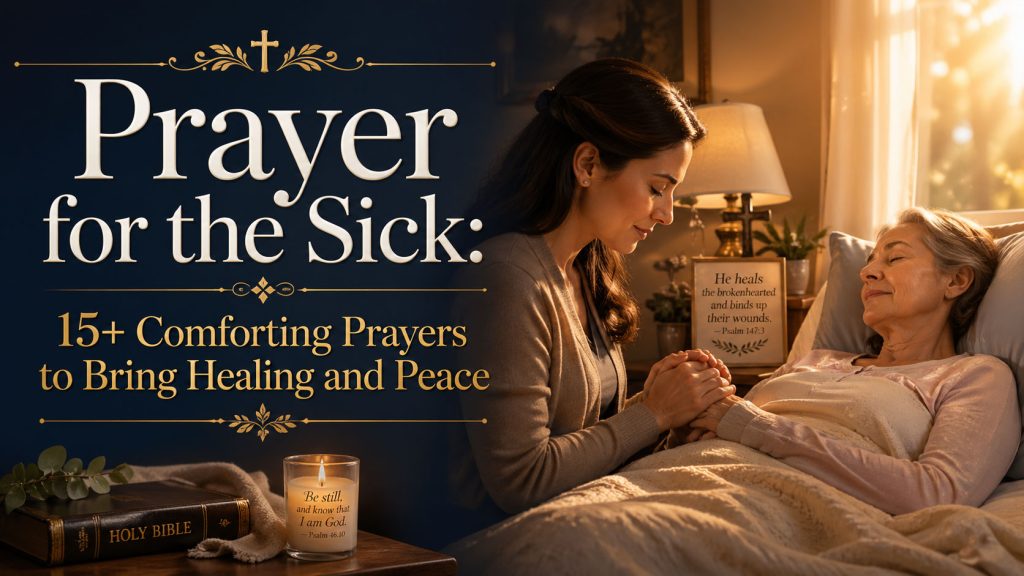 Prayer for the Sick: 15+ Comforting Prayers to Bring Healing and Peace