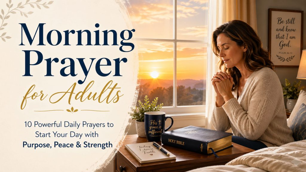 morning prayers for adults