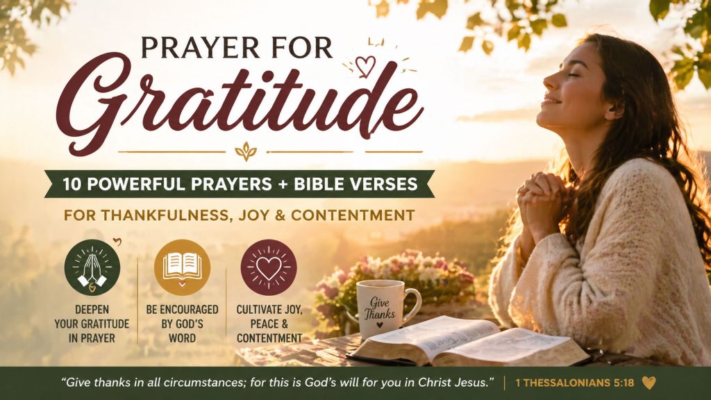 powerful prayer for gratitude